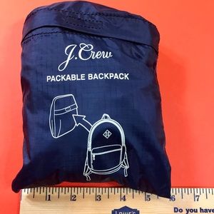 JCrew packable ripstop backpack